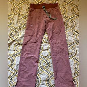 Figs Mauve Scrub Pants- XS